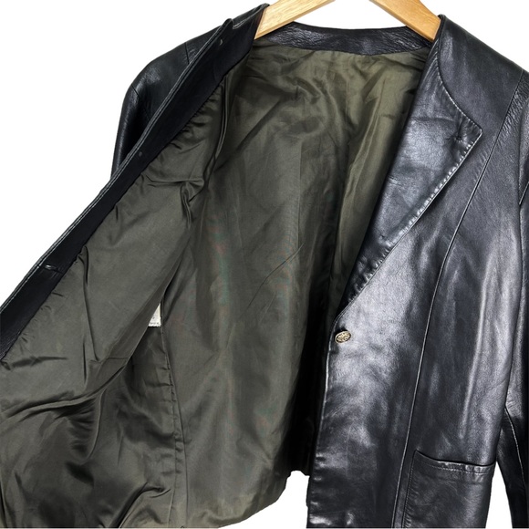 Vintage made in France genuine leather jacket - Picture 3 of 7